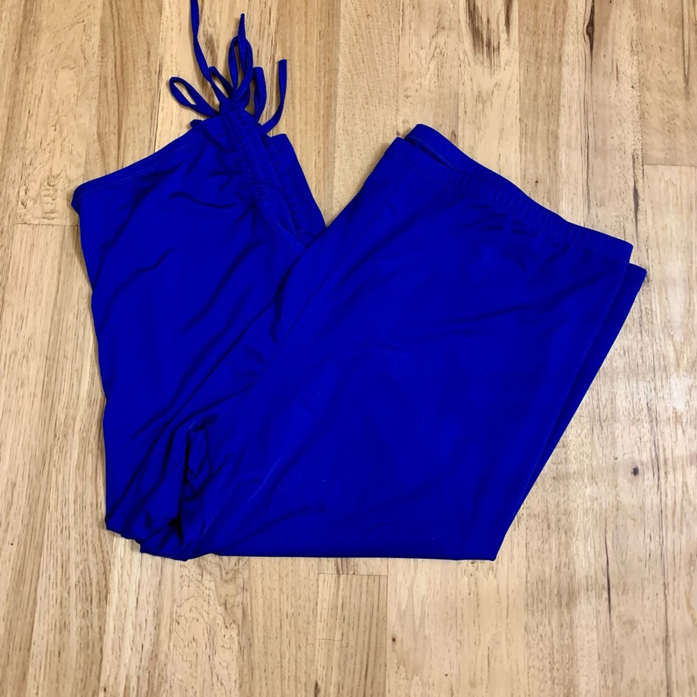 💕3/$18💕 Blue PlusSize Lounge Capri~ Size 5X